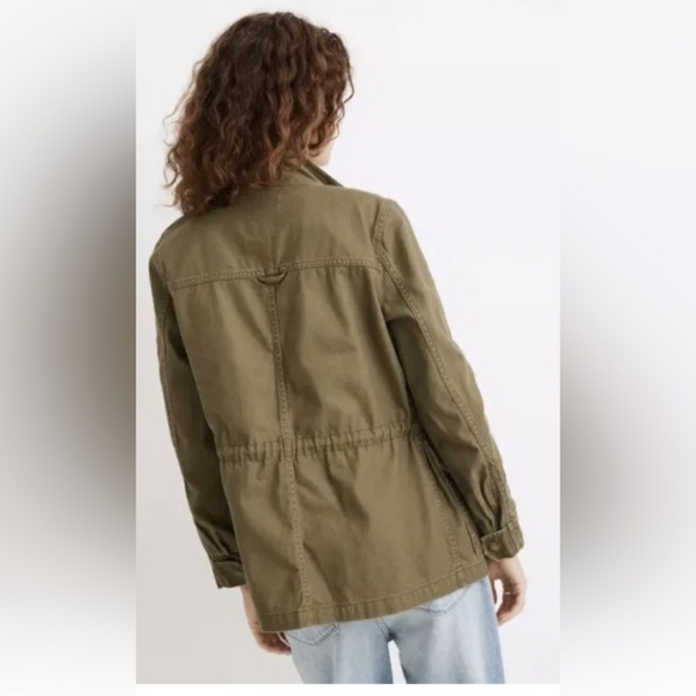 Madewell Dispatch Jacket In Desert Olive Green - Picture 14 of 14